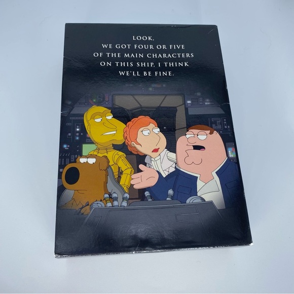 Family Guy  Star Wars Trilogy (DVD, 2010) Blue Harvest, Something & It's A Trap - Picture 7 of 16